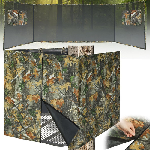 Hunting tree stand blind - hunting,