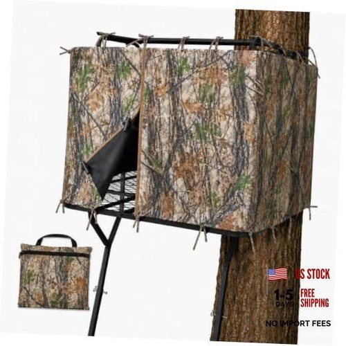 Tree stand blind - stand, cover