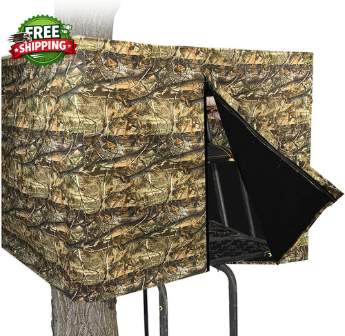 Tree stand blind kit - blind, deer