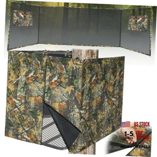 See through hunting tree stand - through,