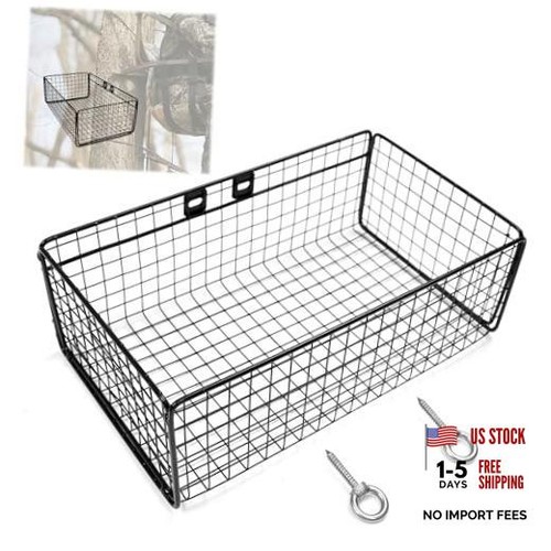 Tree stand hunting - tree, basket-